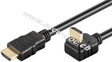 Series 1.4 High Speed HDMI™ 270° Kabel mit Ethernet, 3 m, Schwarz - HDMI™-Stecker (Typ A) > HDMI™-Stecker (Typ A) 270° 
