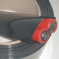 Schrumpfschlauch PVC 50mm Flachmass 