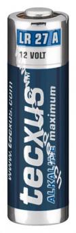 Alkaline maximum LR27/A27 Batterie, 1 Stk. Blister, blau-Silber - Alkali-Mangan Batterie (Alkaline), 12 V 