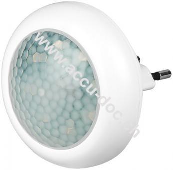 Kompaktes LED-Nachtlicht mit Bewegungsmelder, Weiß - kaltweiß, 120°-Erfassung, 5 m Reichweite, für innen (IP20) 