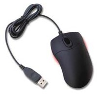 Targus USB PS/2 Scroller Mini Mouse 